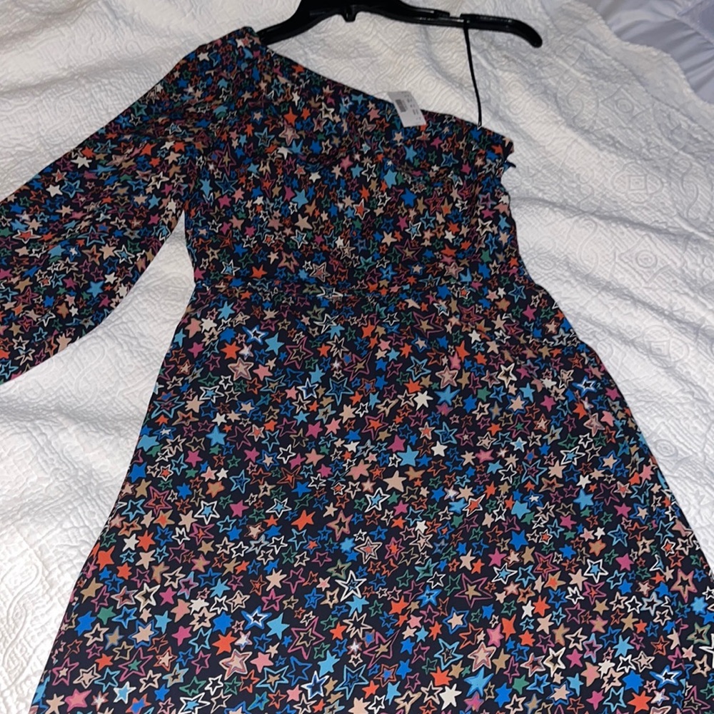 JCrew one shoulder dress
